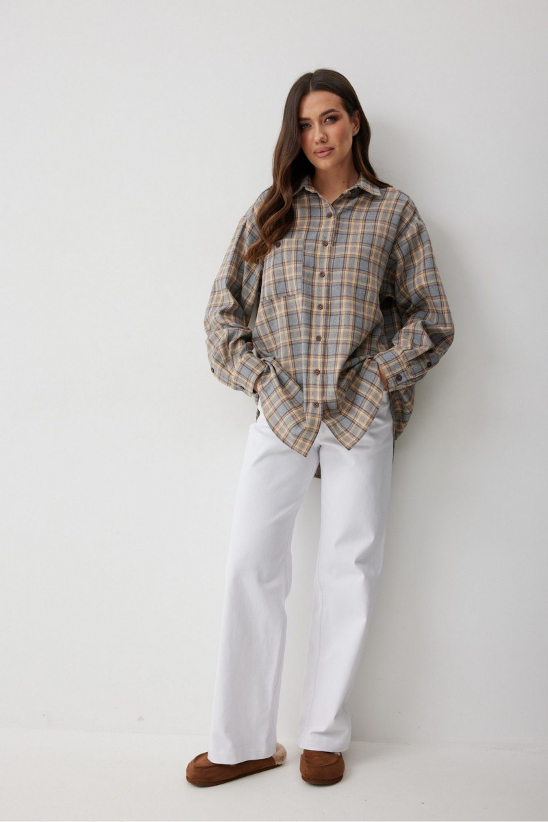 Рубашки T.N.D М156 клетка