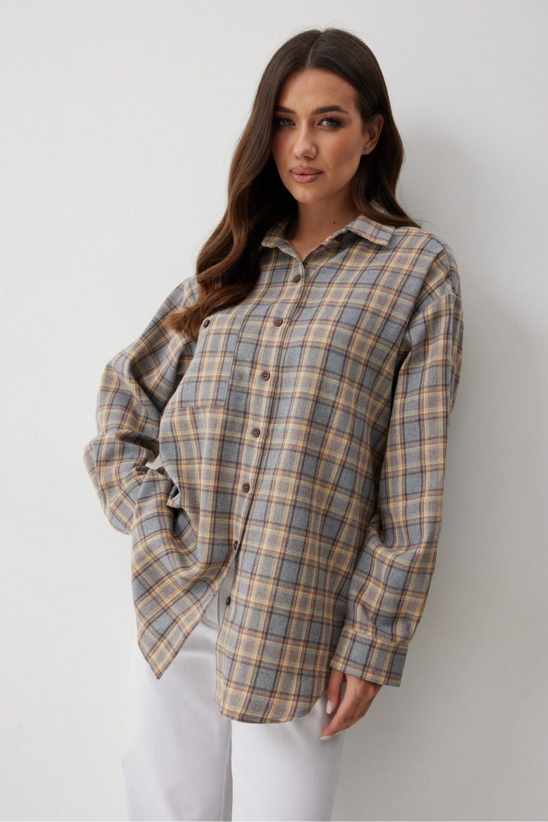 Рубашки T.N.D М156 клетка