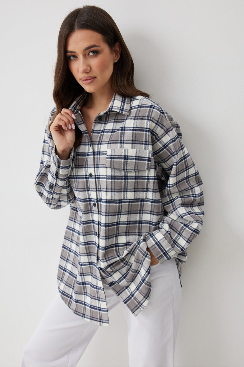 Рубашки T.N.D М164 клетка