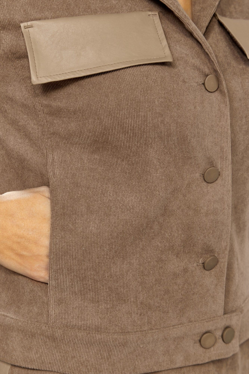 Юбочный костюм Мишель стиль 1334 бежевый