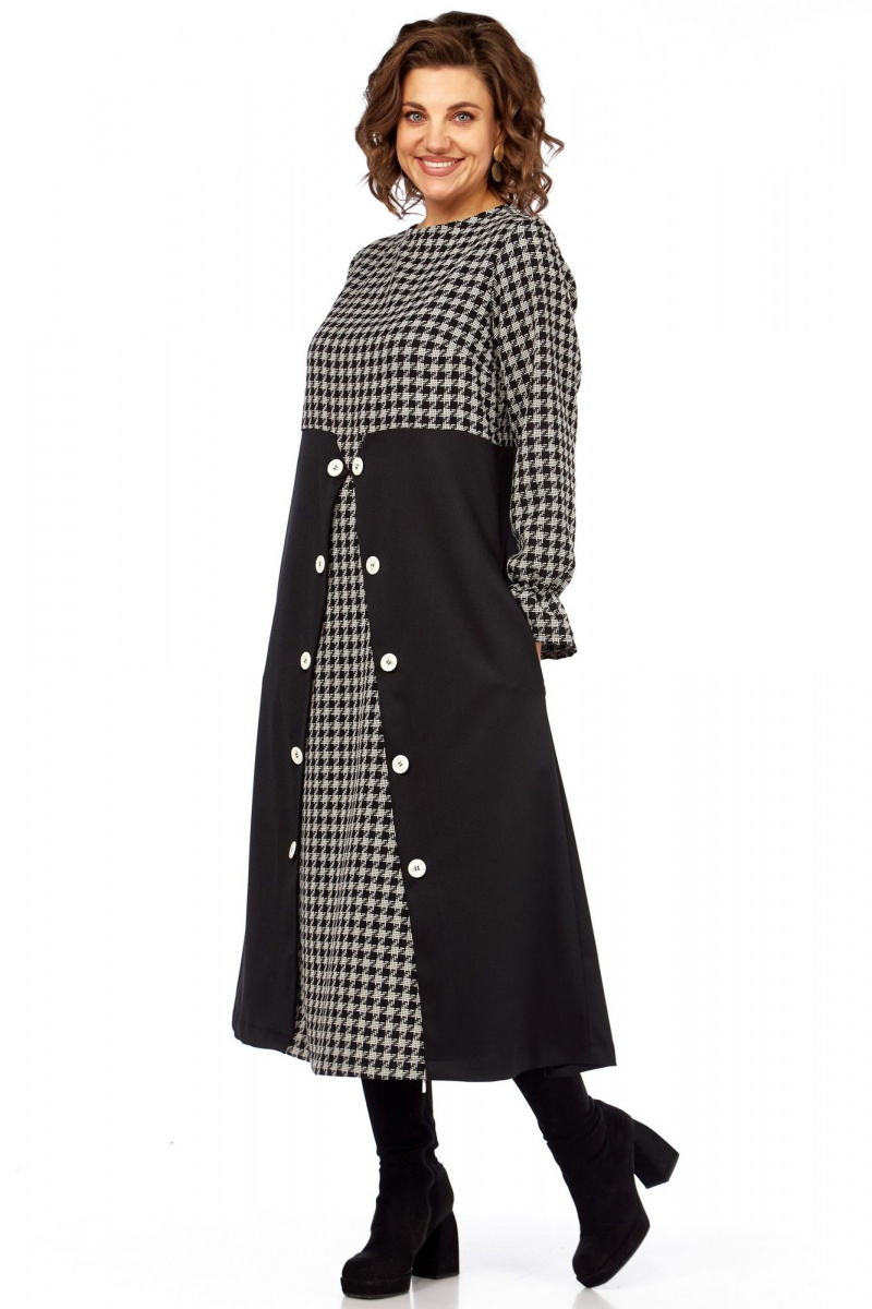 Платья Celentano lite 5068 гусиная_лапка