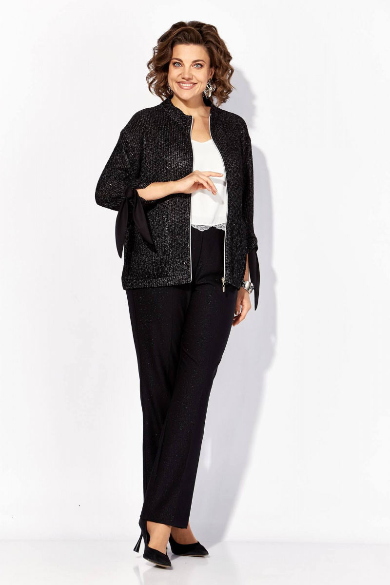 Брючный комплект Liliana 1493БрПн черный