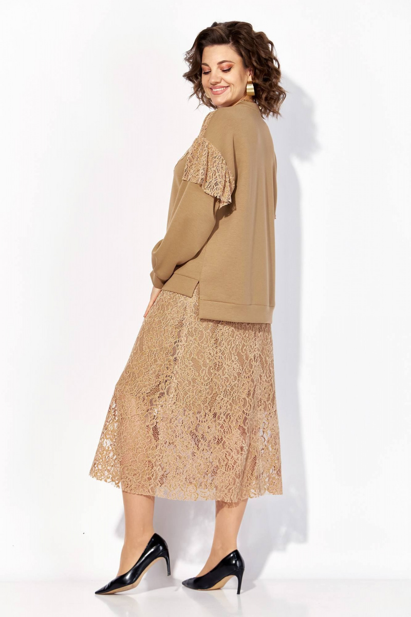 Юбочный комплект Liliana 1499 бежевый