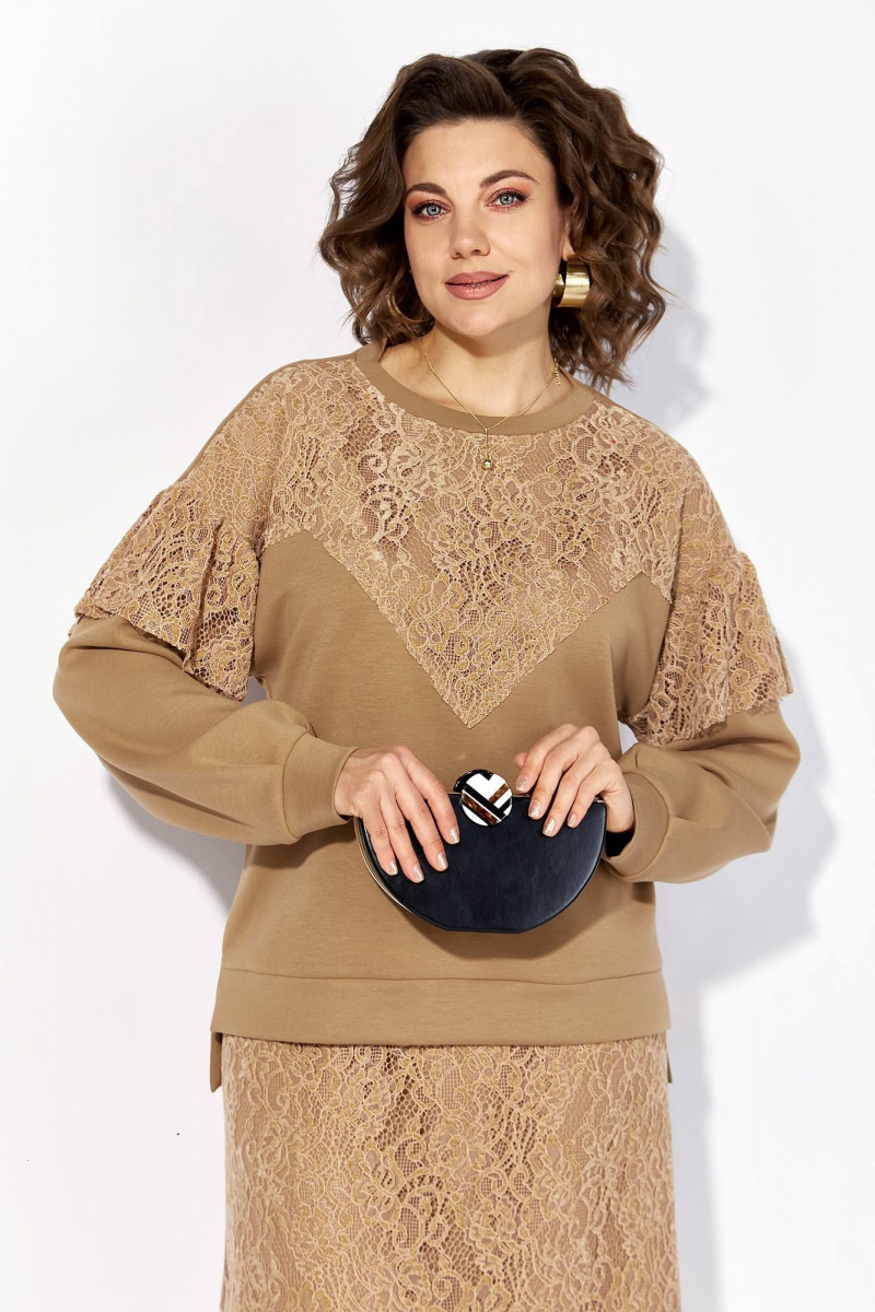 Юбочный комплект Liliana 1499 бежевый