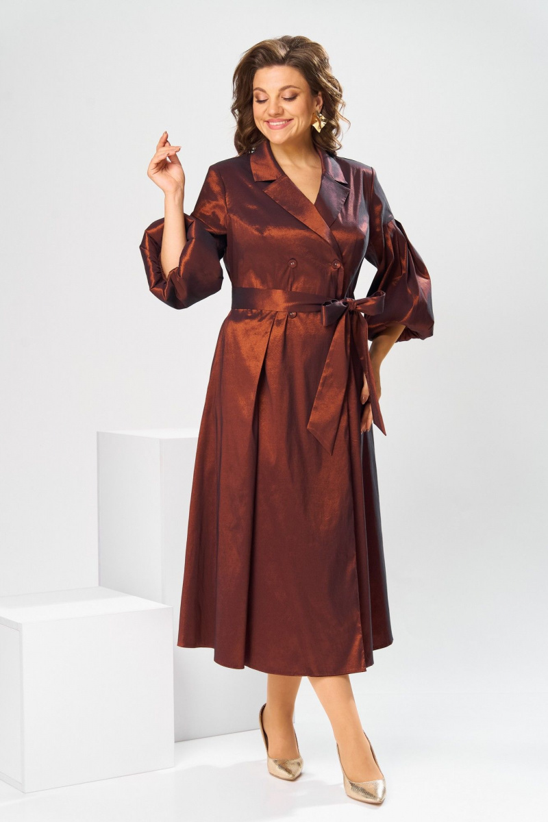 Платья Romanovich Style 1-2837 медный