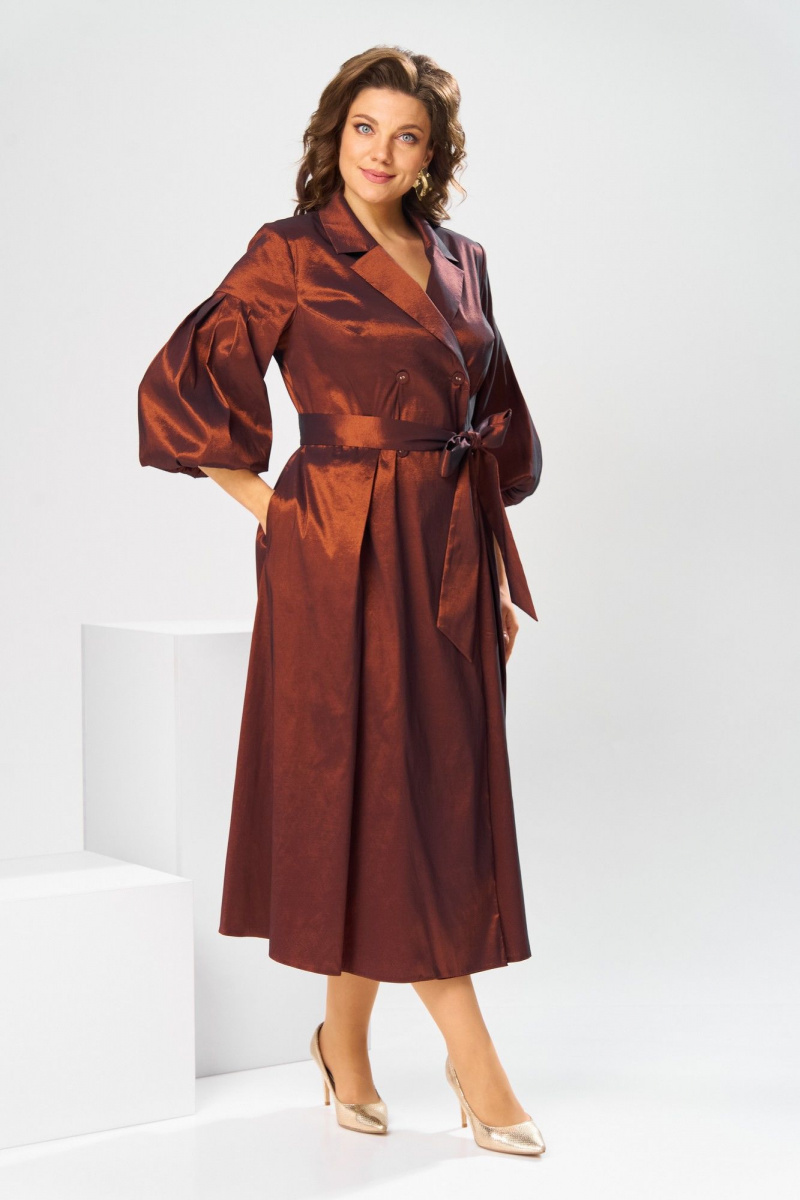 Платья Romanovich Style 1-2837 медный