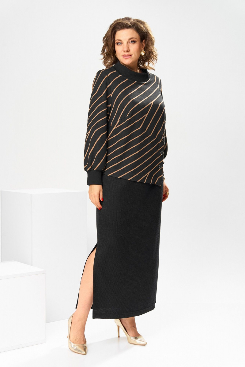 Юбочный комплект Romanovich Style 2-2600 коричневый