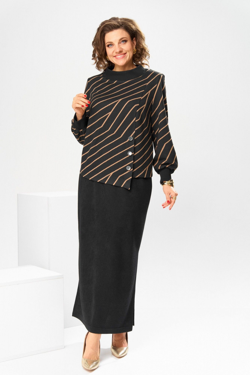 Юбочный комплект Romanovich Style 2-2600 коричневый