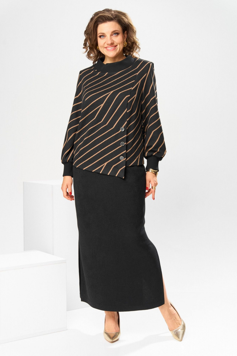 Юбочный комплект Romanovich Style 2-2600 коричневый