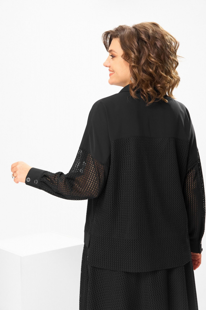 Юбочный костюм Romanovich Style 2-2856 черный