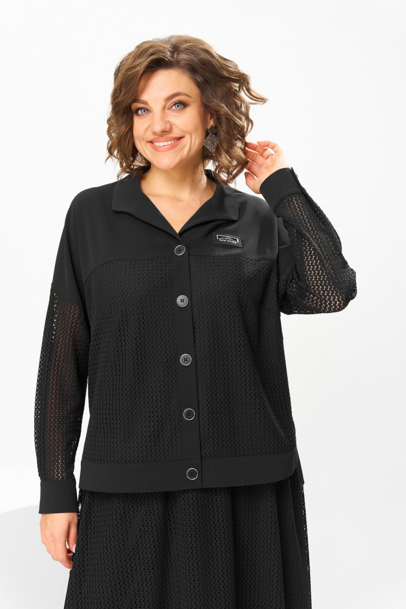 Юбочный костюм Romanovich Style 2-2856 черный