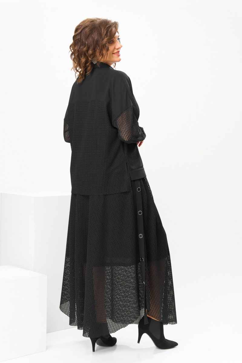 Юбочный костюм Romanovich Style 2-2856 черный