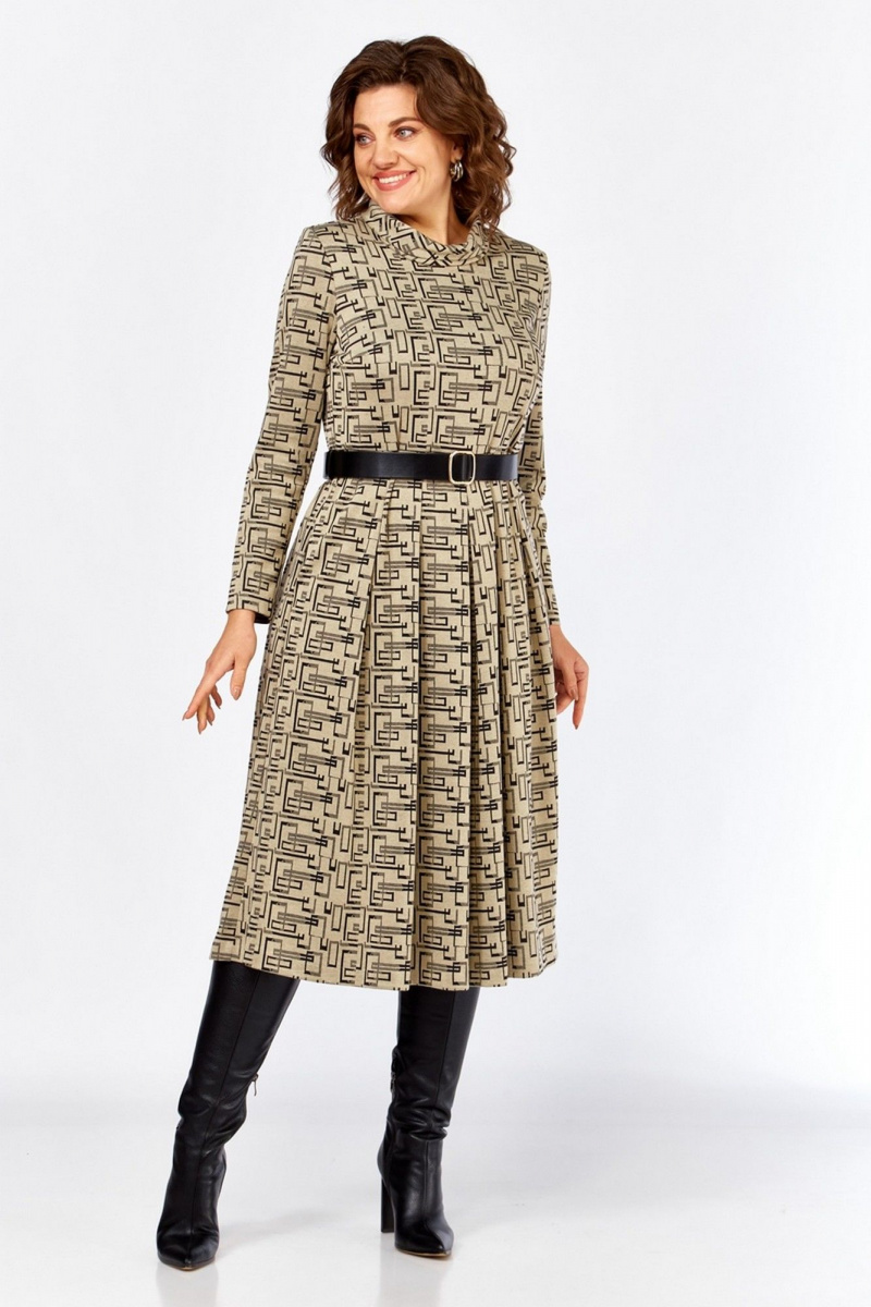 Платья Милора-стиль 1164/1 бежевый