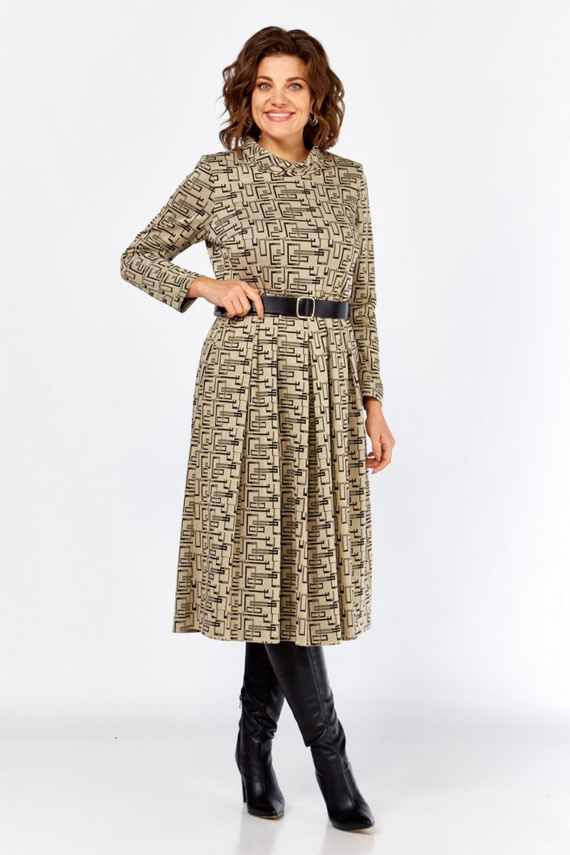 Платья Милора-стиль 1164/1 бежевый