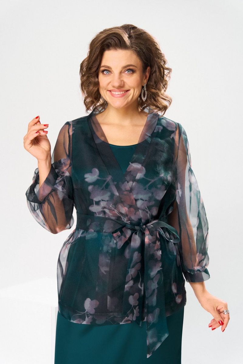 Плательный комплект Romanovich Style 3-2789 изумруд