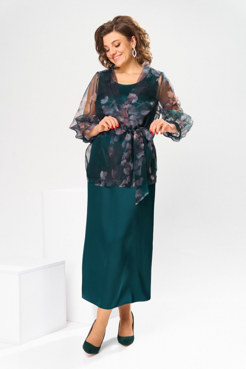 Плательный комплект Romanovich Style 3-2789 изумруд