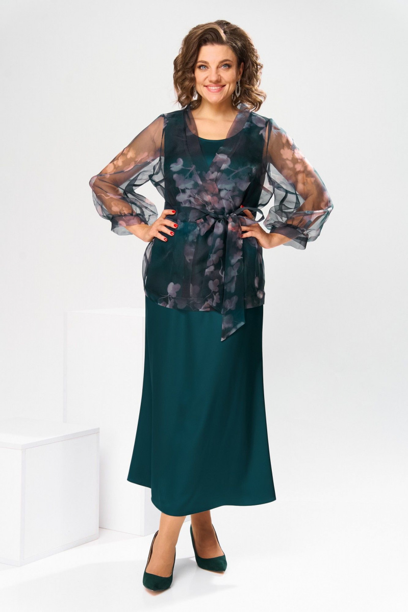 Плательный комплект Romanovich Style 3-2789 изумруд