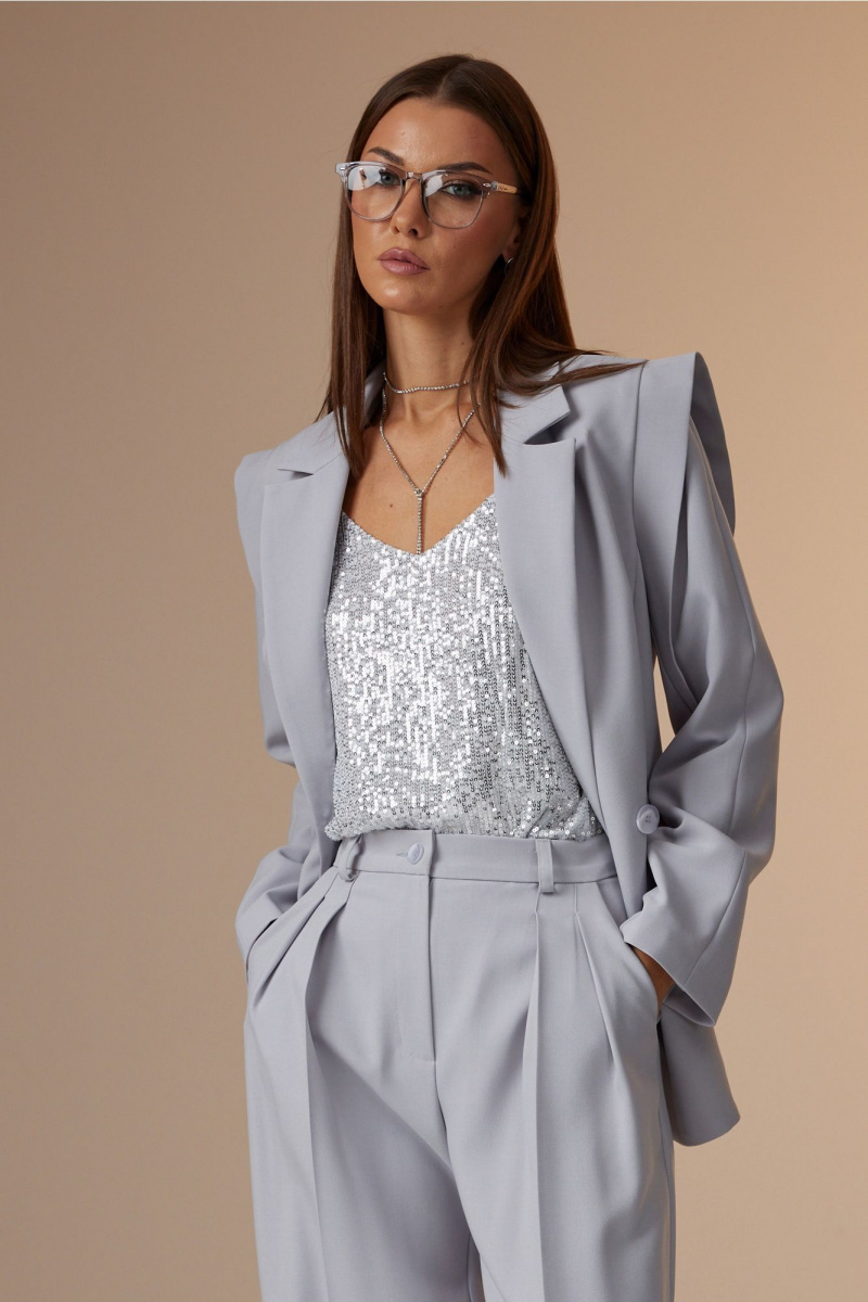 Брючный комплект N.O.W. 1627 серый