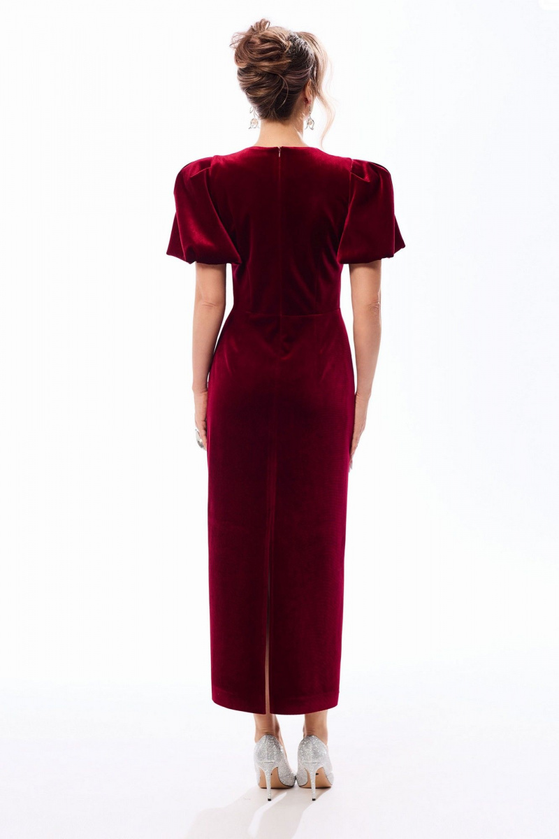 Платья Golden Valley 44257 бордовый