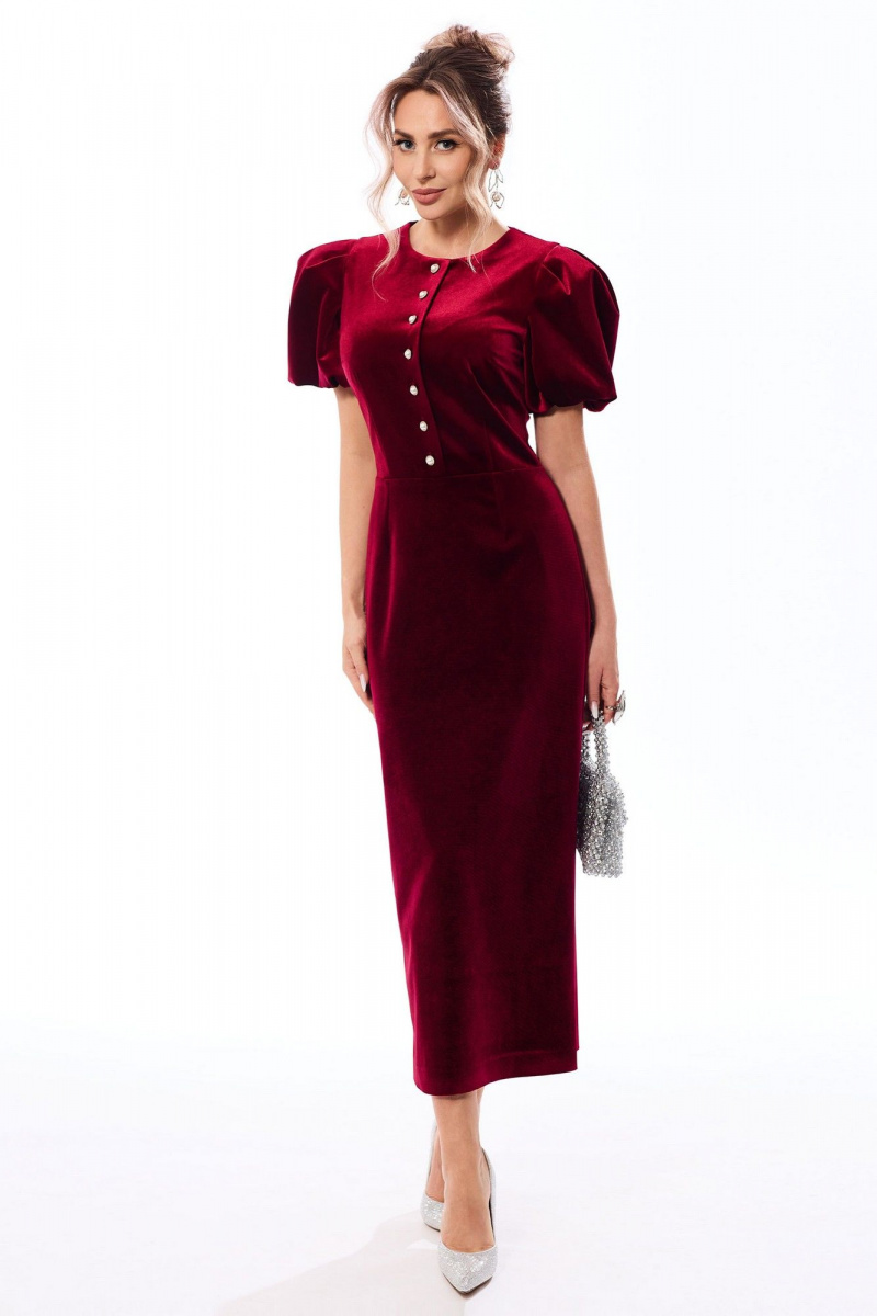 Платья Golden Valley 44257 бордовый