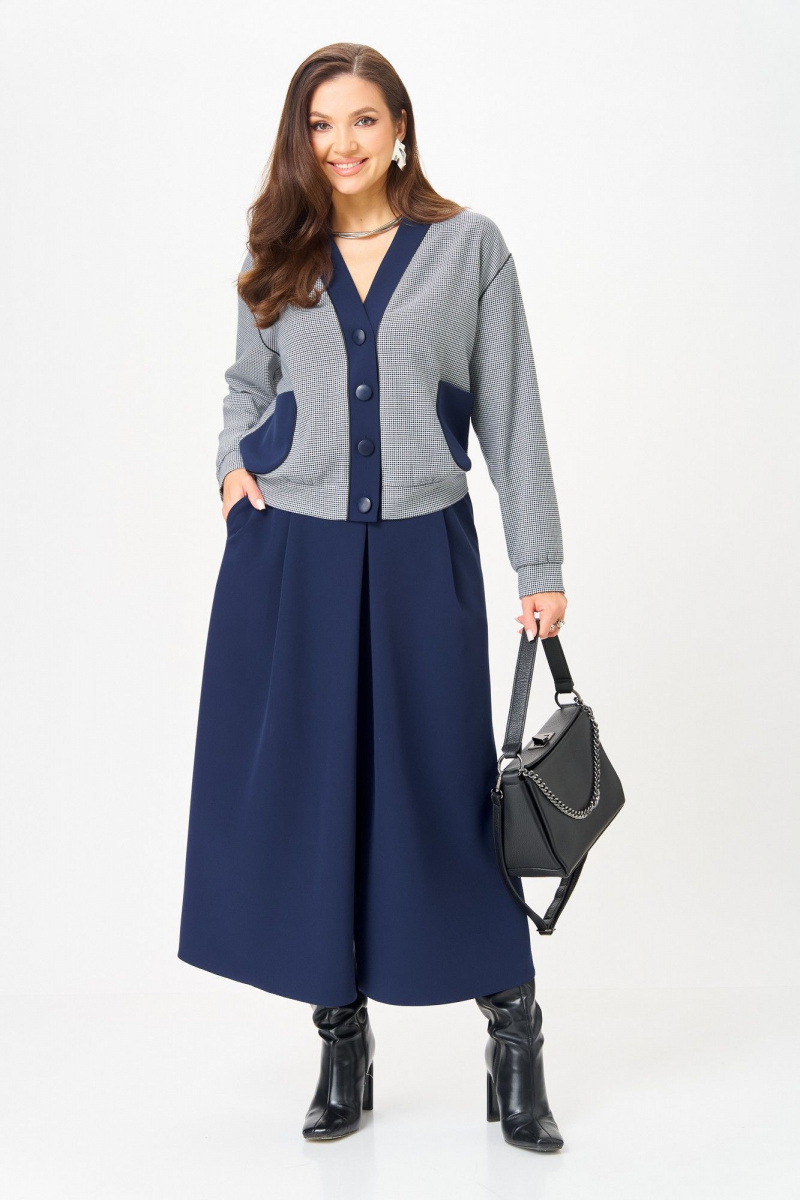 Юбочный комплект Aira Style 24131-1 синий