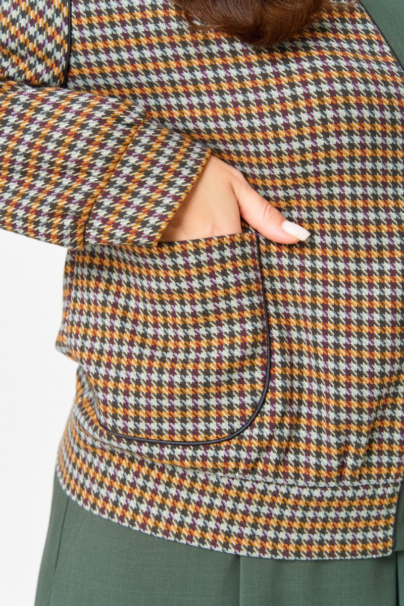 Юбочный комплект Aira Style 24131-1 зеленый