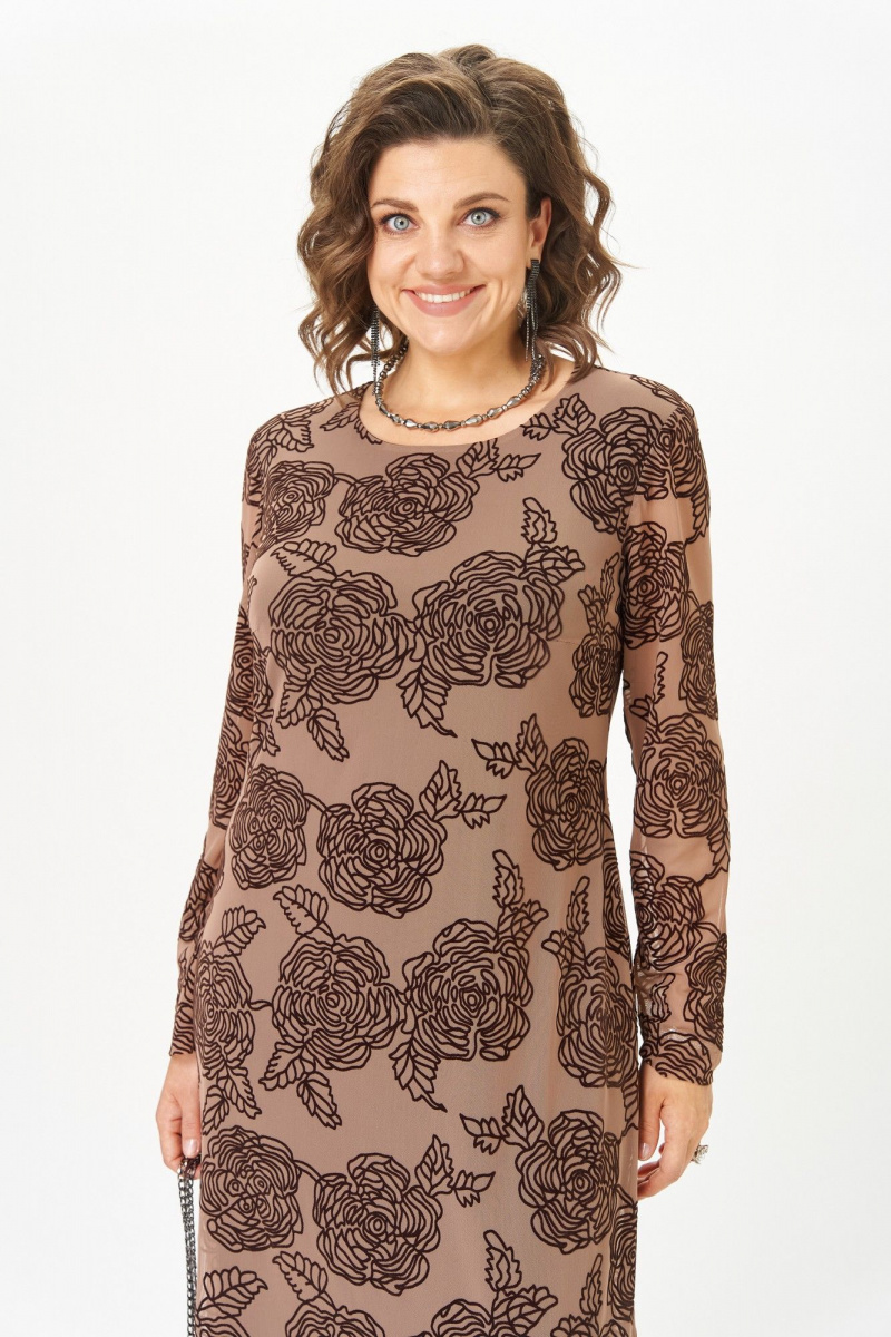 Платья Aira Style 24430 капучино