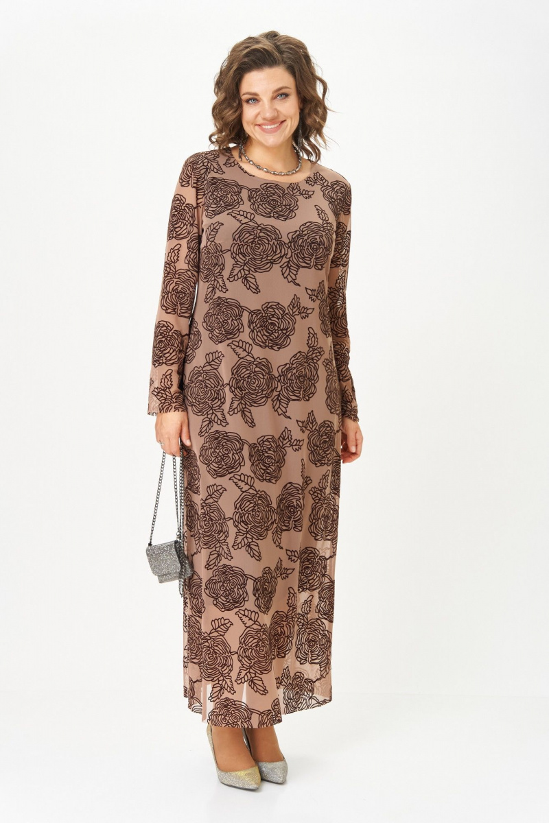 Платья Aira Style 24430 капучино