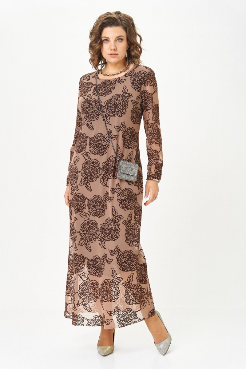 Платья Aira Style 24430 капучино