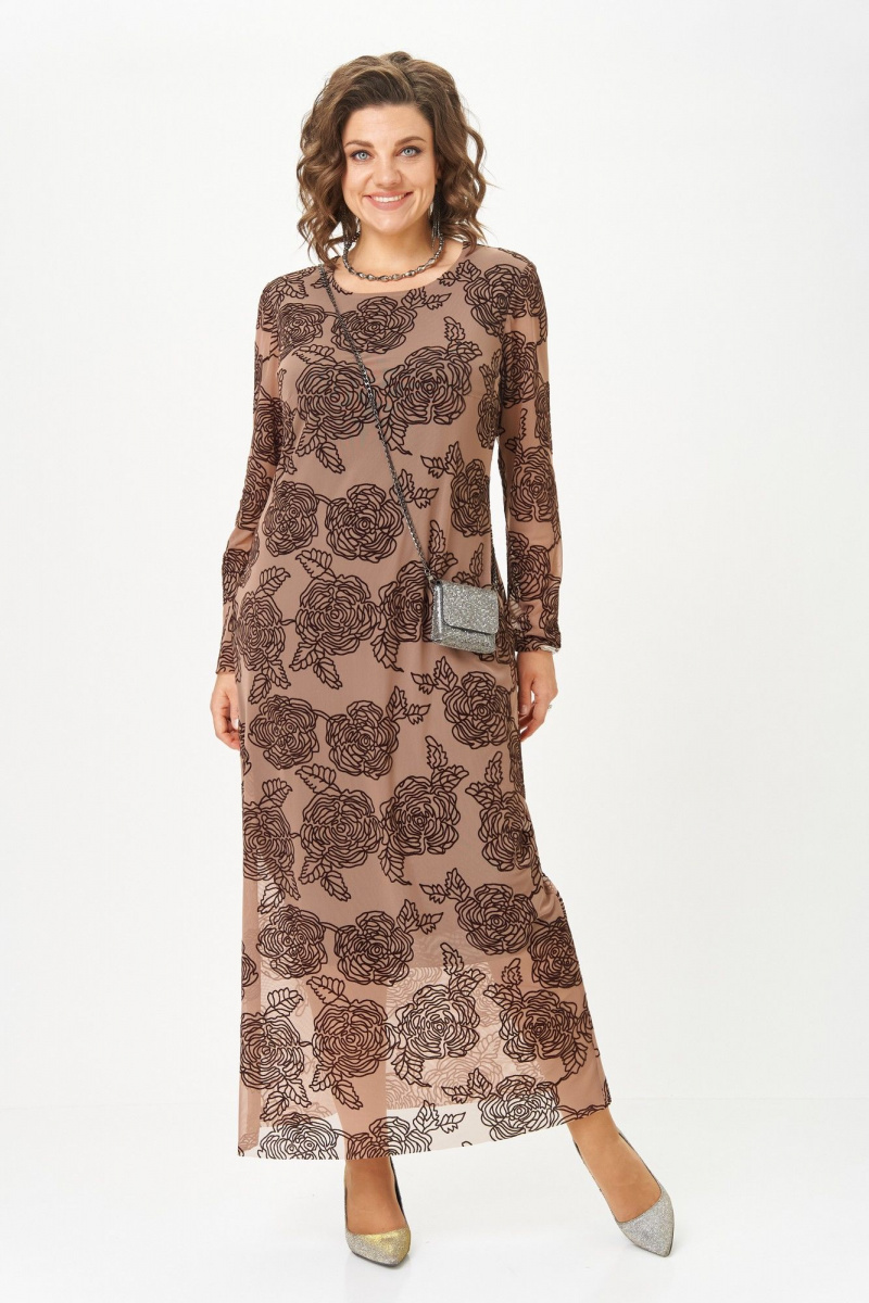 Платья Aira Style 24430 капучино