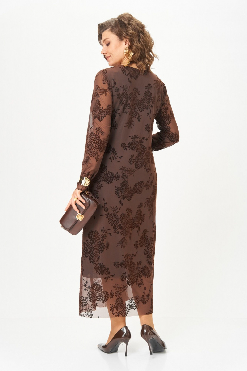 Платья Aira Style 24430 коричневый