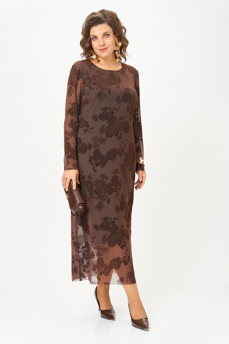 Платья Aira Style 24430 коричневый