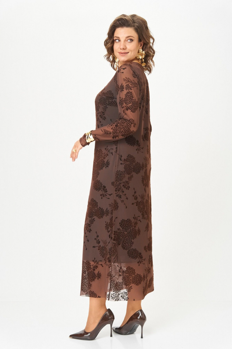 Платья Aira Style 24430 коричневый