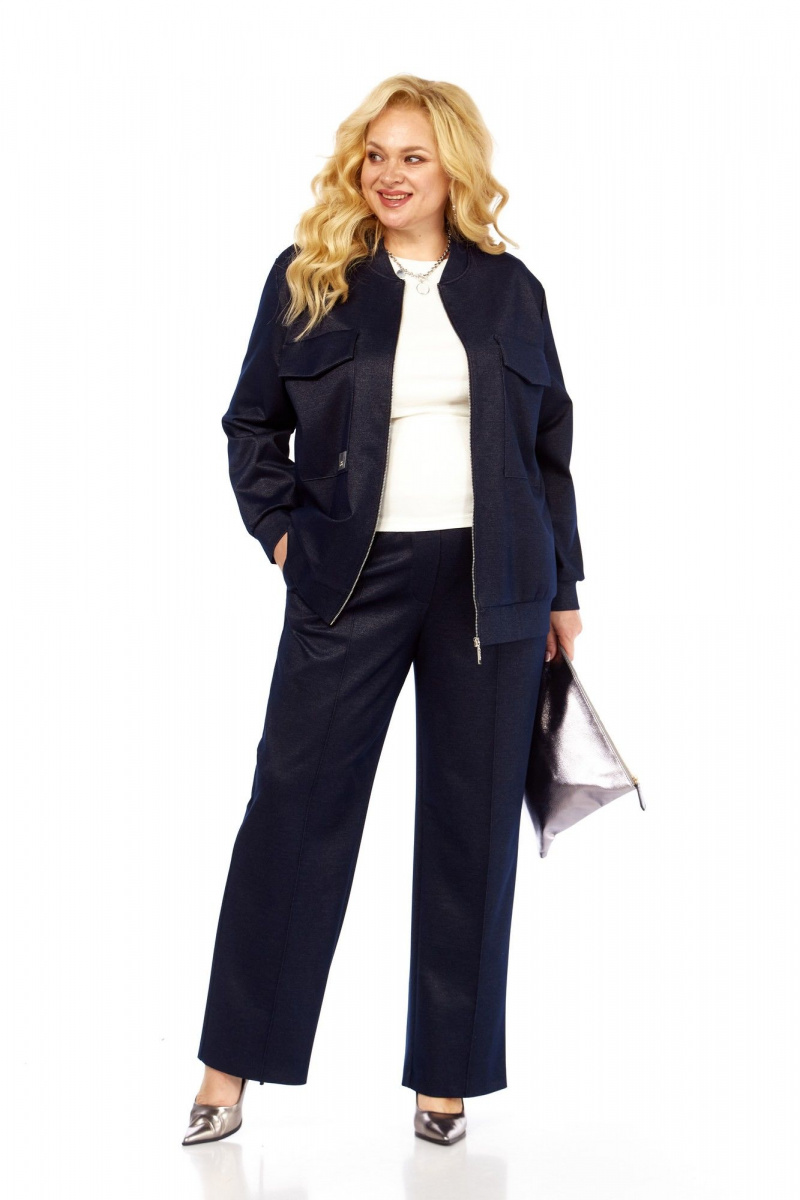 Брючный костюм Элль-стиль 2445 джинс