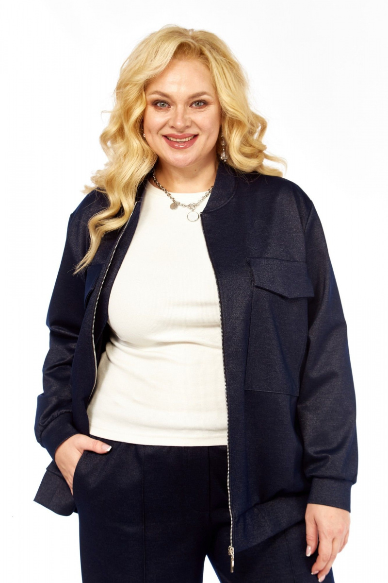 Брючный костюм Элль-стиль 2445 джинс