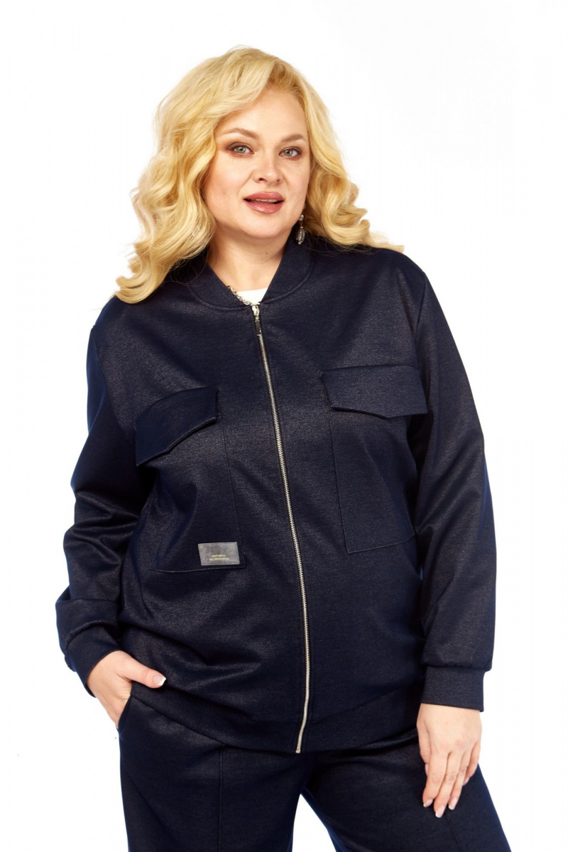 Брючный костюм Элль-стиль 2445 джинс