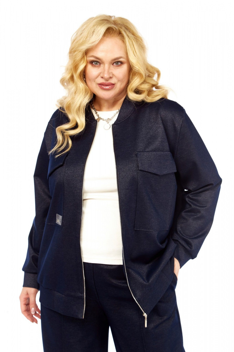 Брючный костюм Элль-стиль 2445 джинс