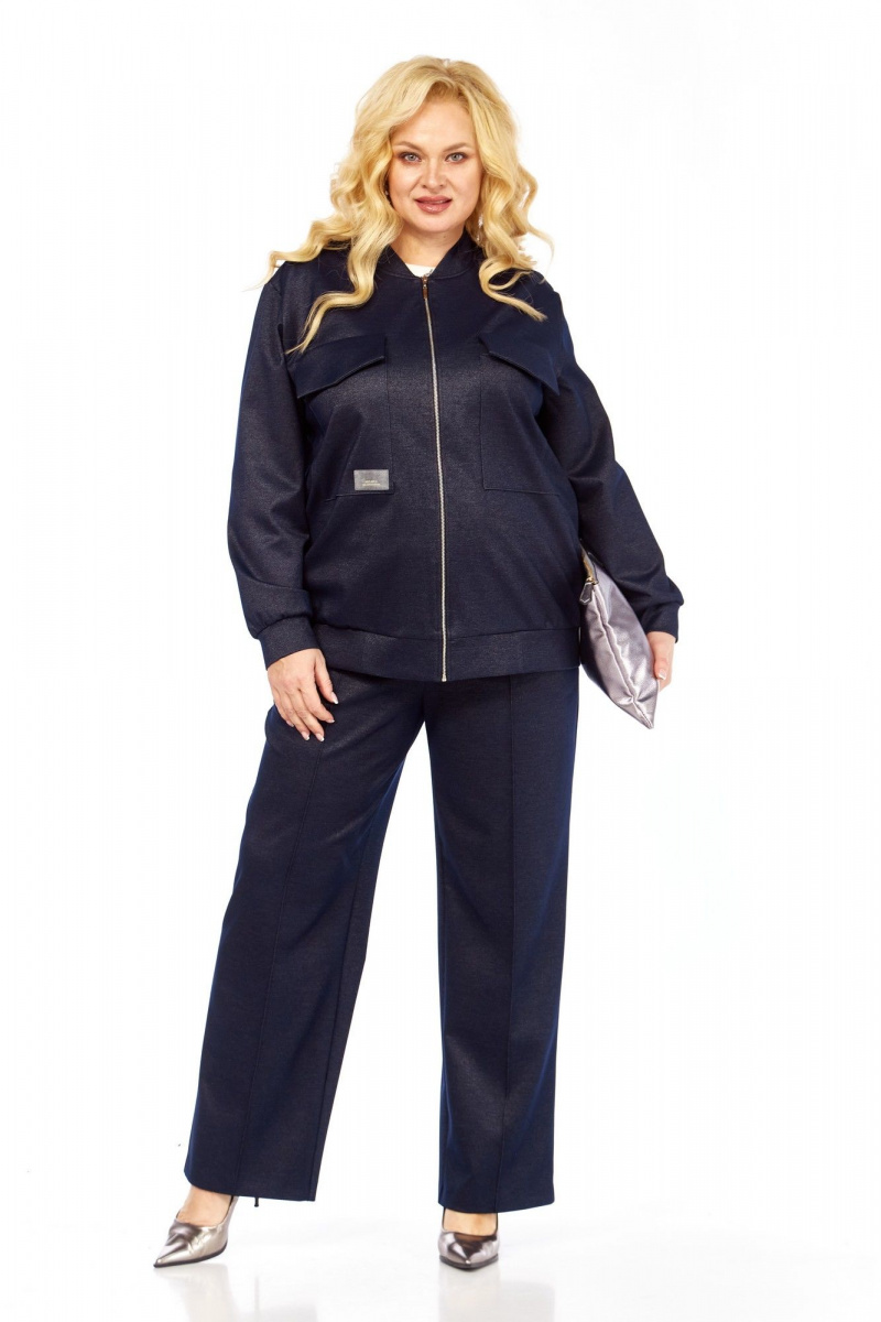 Брючный костюм Элль-стиль 2445 джинс