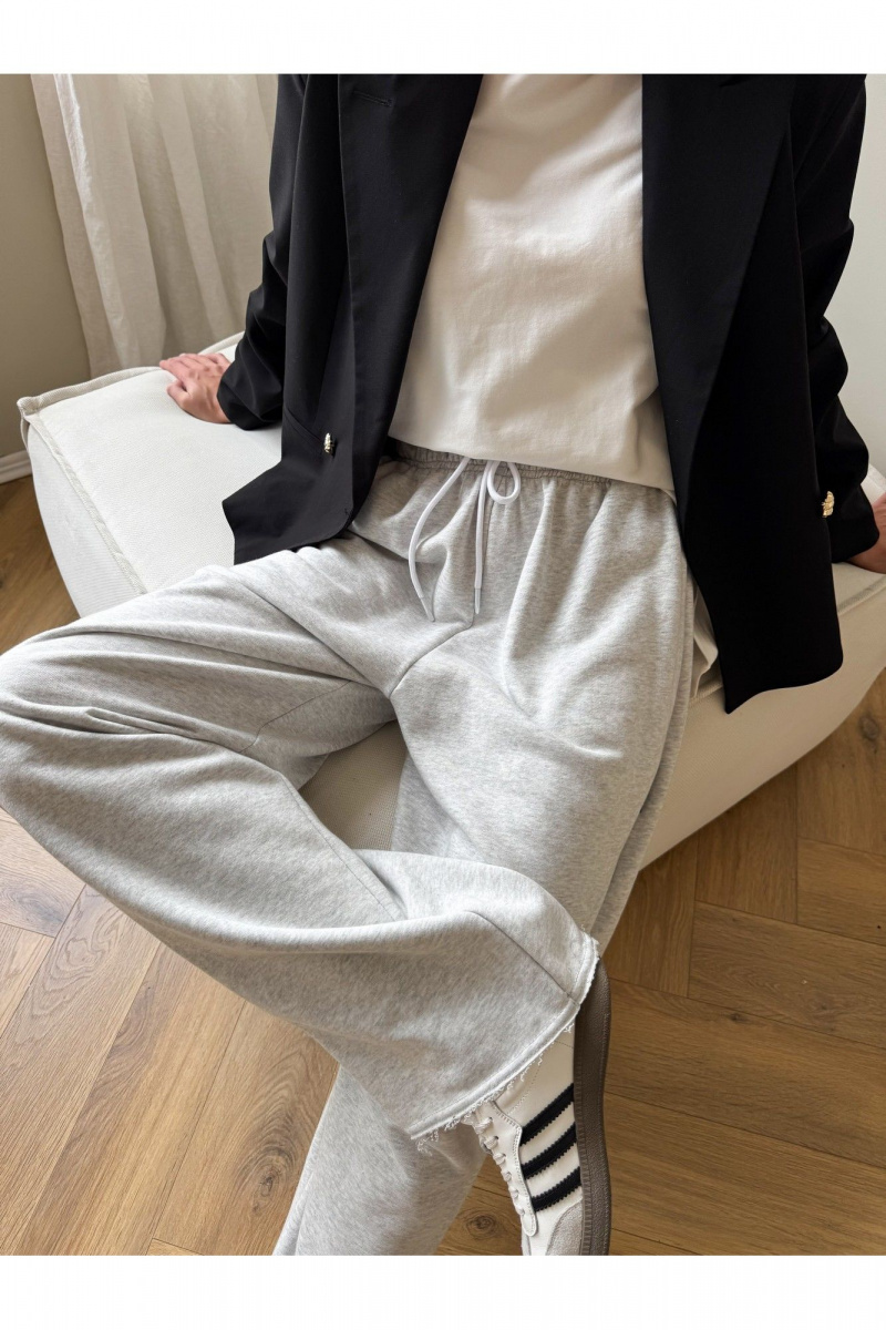 Брюки и леггинсы THE.WOMAN 0380 серый