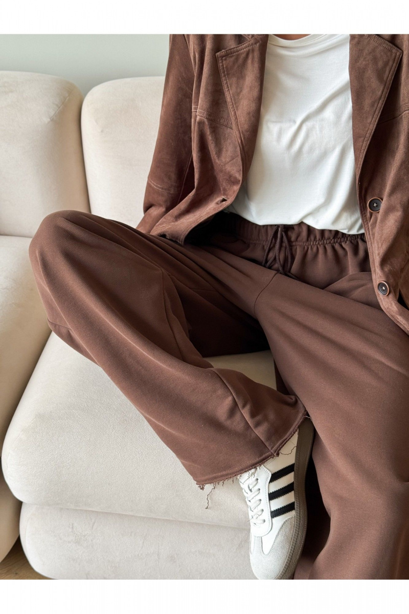 Брюки и леггинсы THE.WOMAN 0380 шоколад