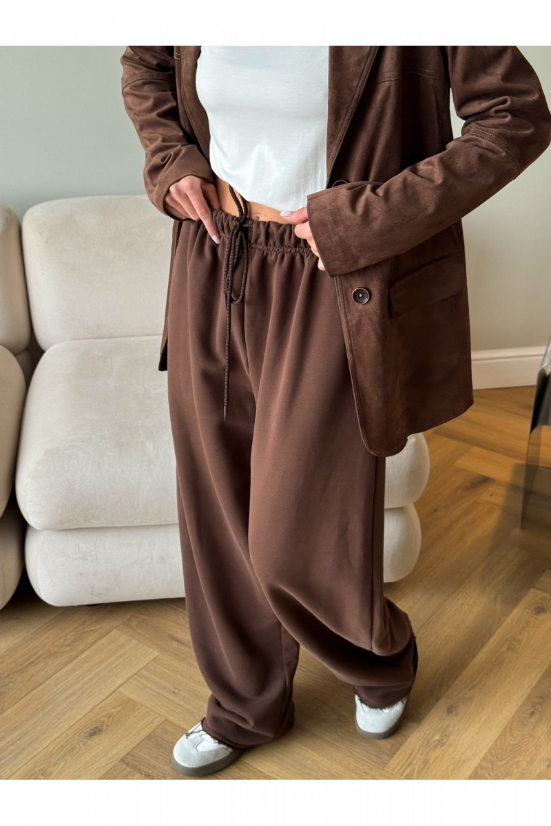 Брюки и леггинсы THE.WOMAN 0380 шоколад