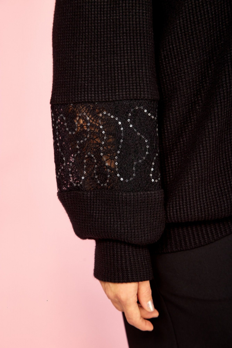 Джемперы AVA fashion М-162 черный