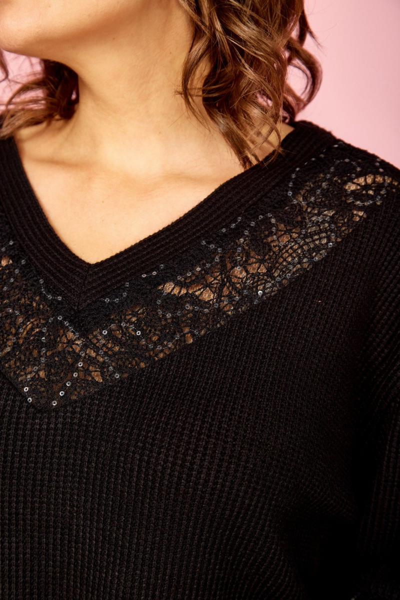 Джемперы AVA fashion М-162 черный