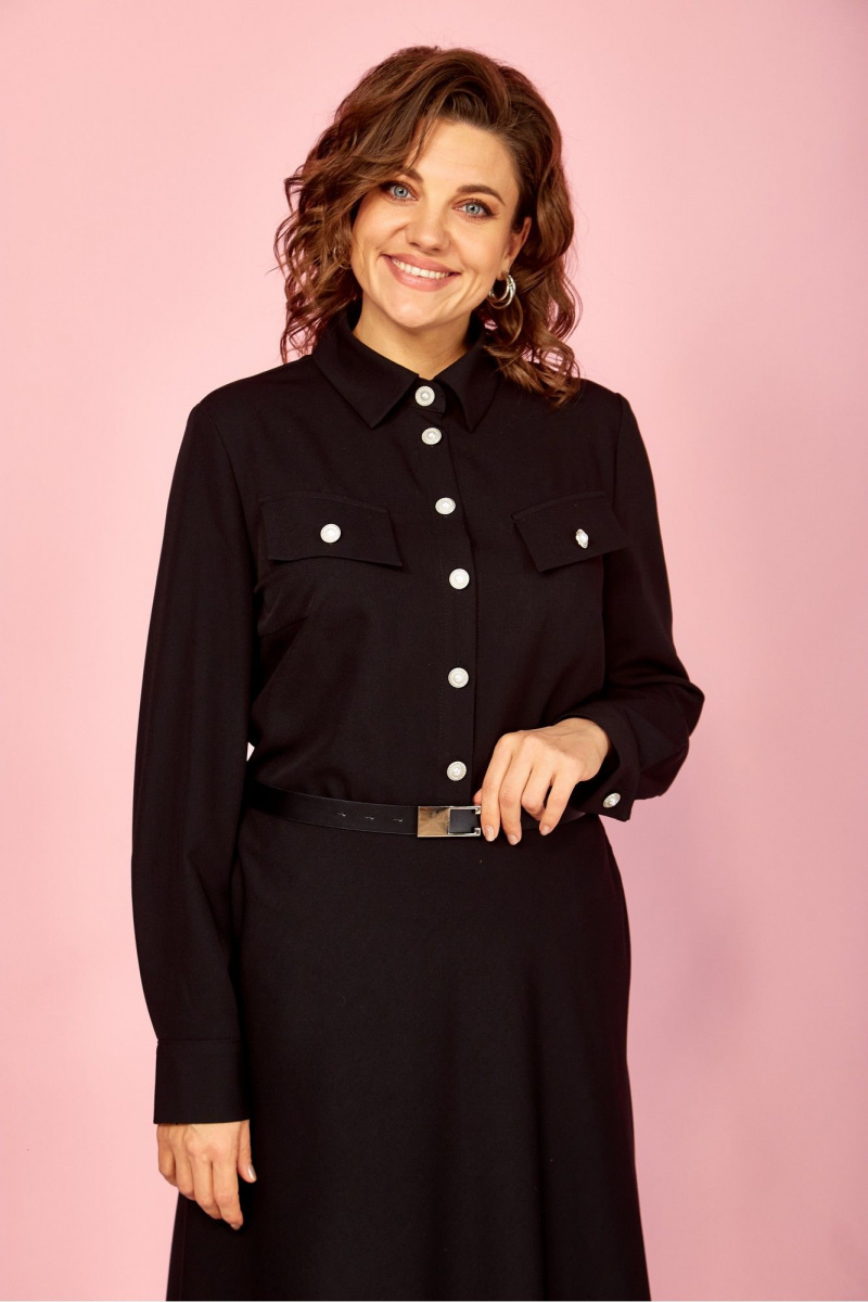 Платья AVA fashion М-164 черный