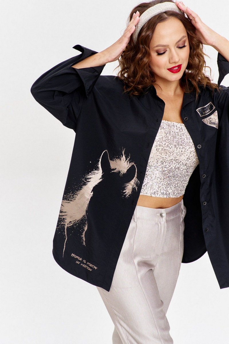 Рубашки AVE RARA 2251 черный