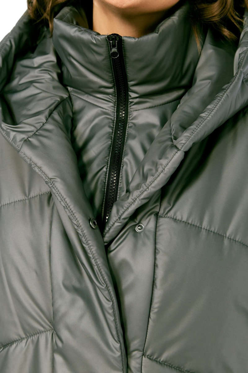 Женское пальто Диомант 2128 серый