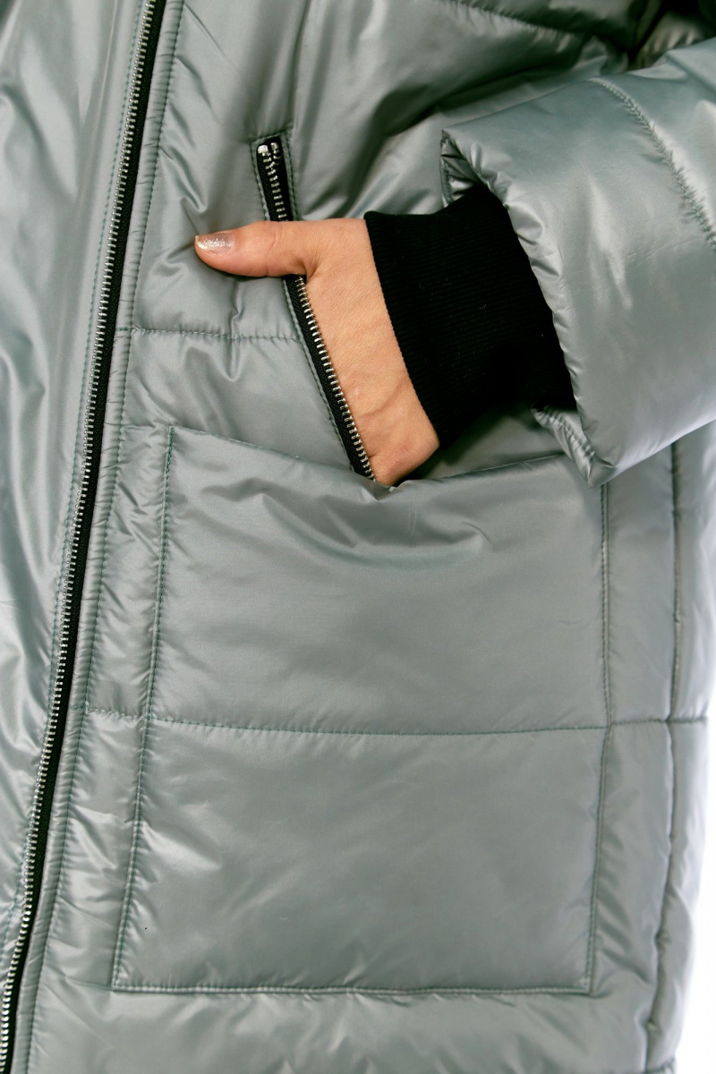 Женское пальто Диомант 2129 серый