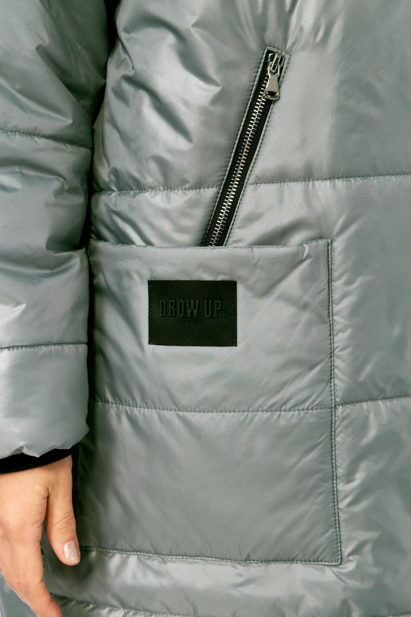 Женское пальто Диомант 2129 серый