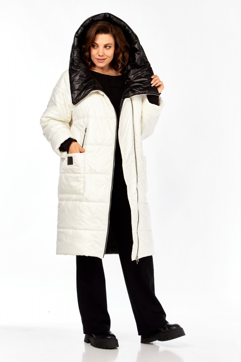 Женское пальто Диомант 2129 экри