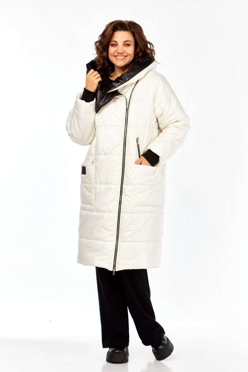 Женское пальто Диомант 2129 экри